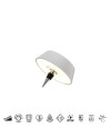 RELAX * TAPON BOTELLA LED BLANCO - RECARGABLE